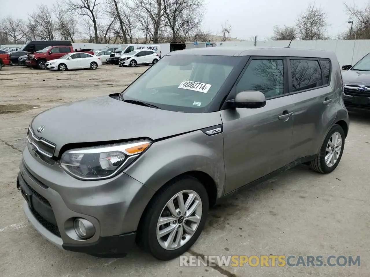 1 Photograph of a damaged car KNDJP3A54K7698604 KIA SOUL 2019