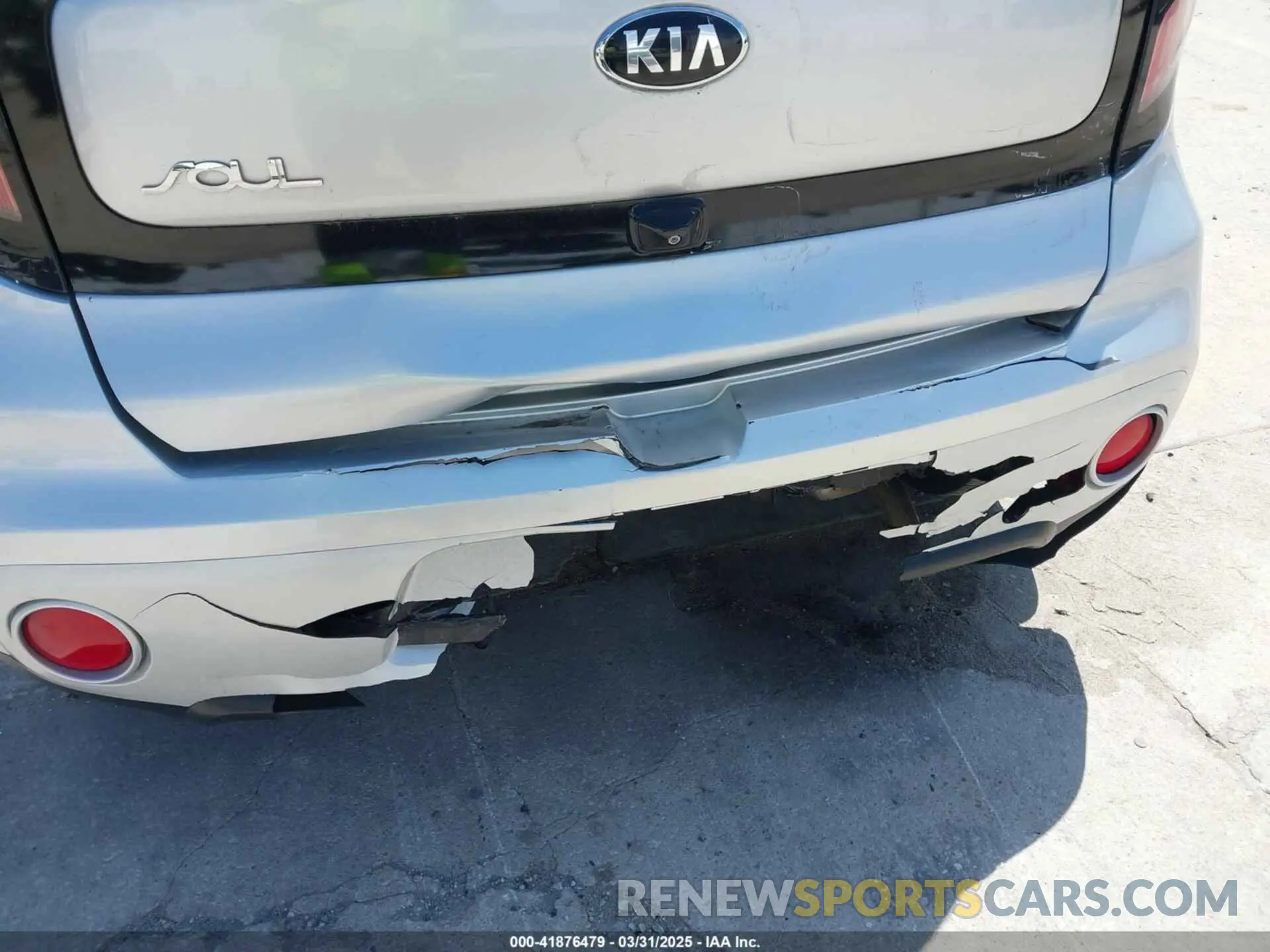 6 Photograph of a damaged car KNDJP3A54K7698876 KIA SOUL 2019