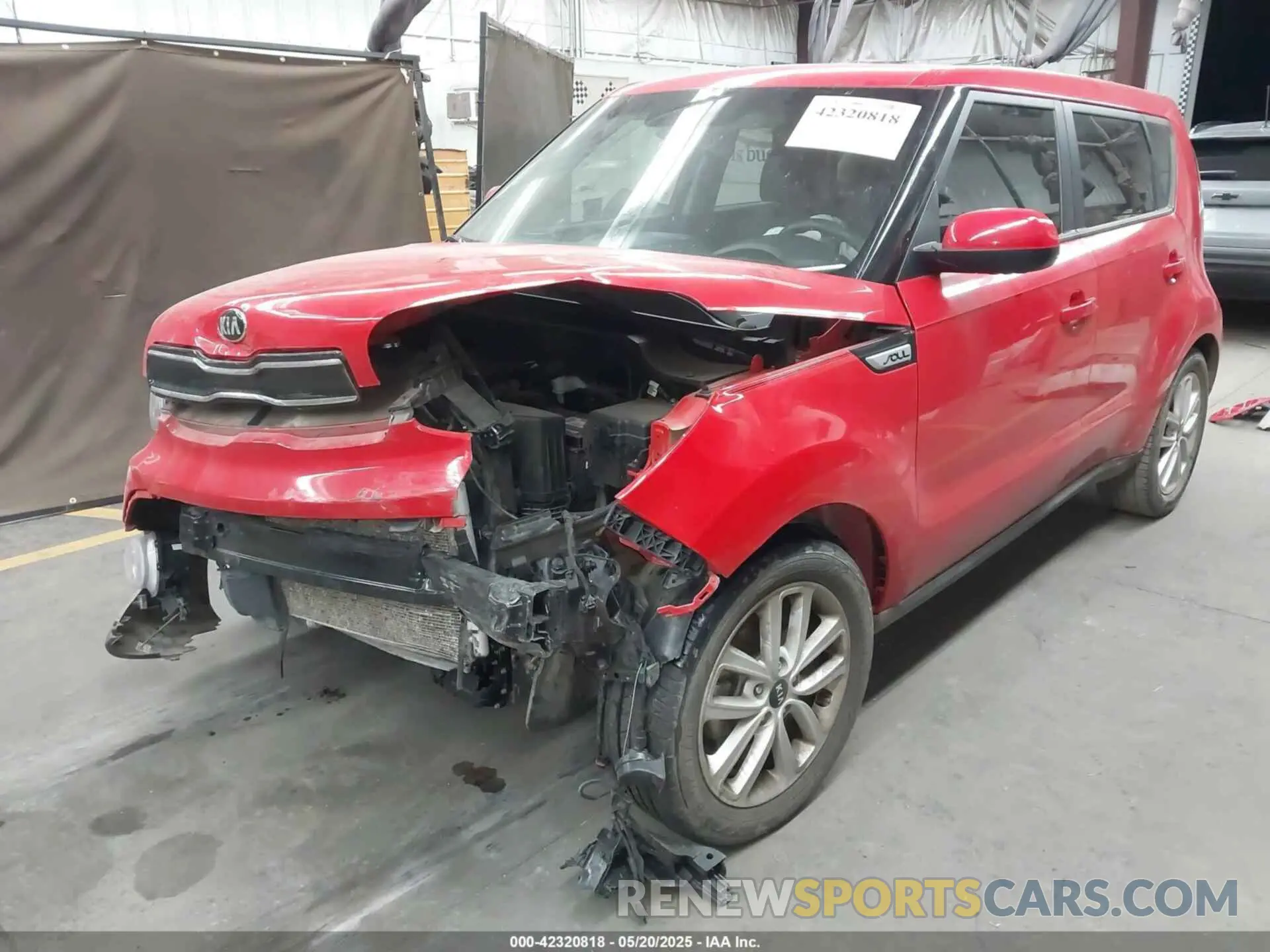 2 Photograph of a damaged car KNDJP3A55K7002882 KIA SOUL 2019