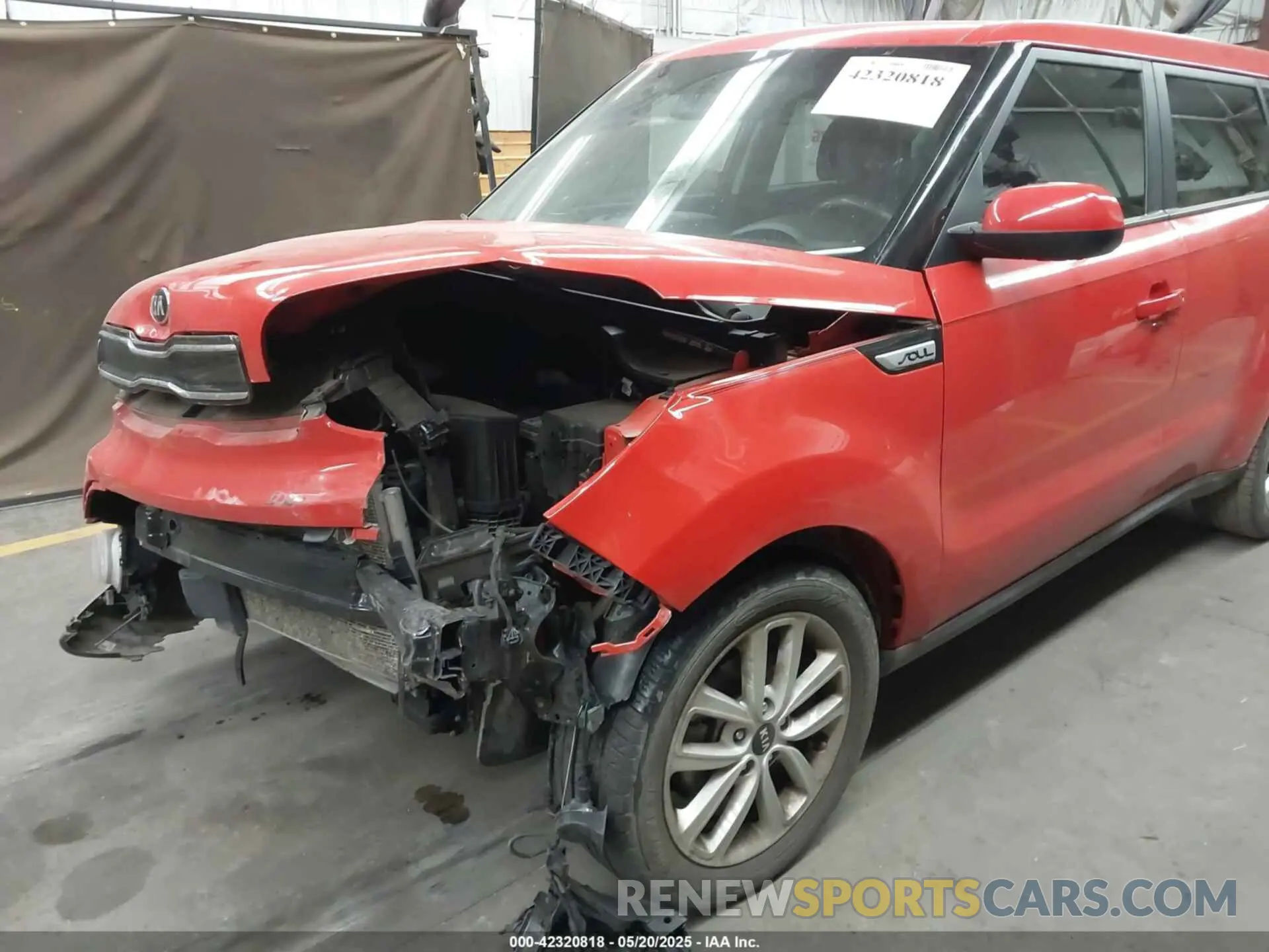 6 Photograph of a damaged car KNDJP3A55K7002882 KIA SOUL 2019