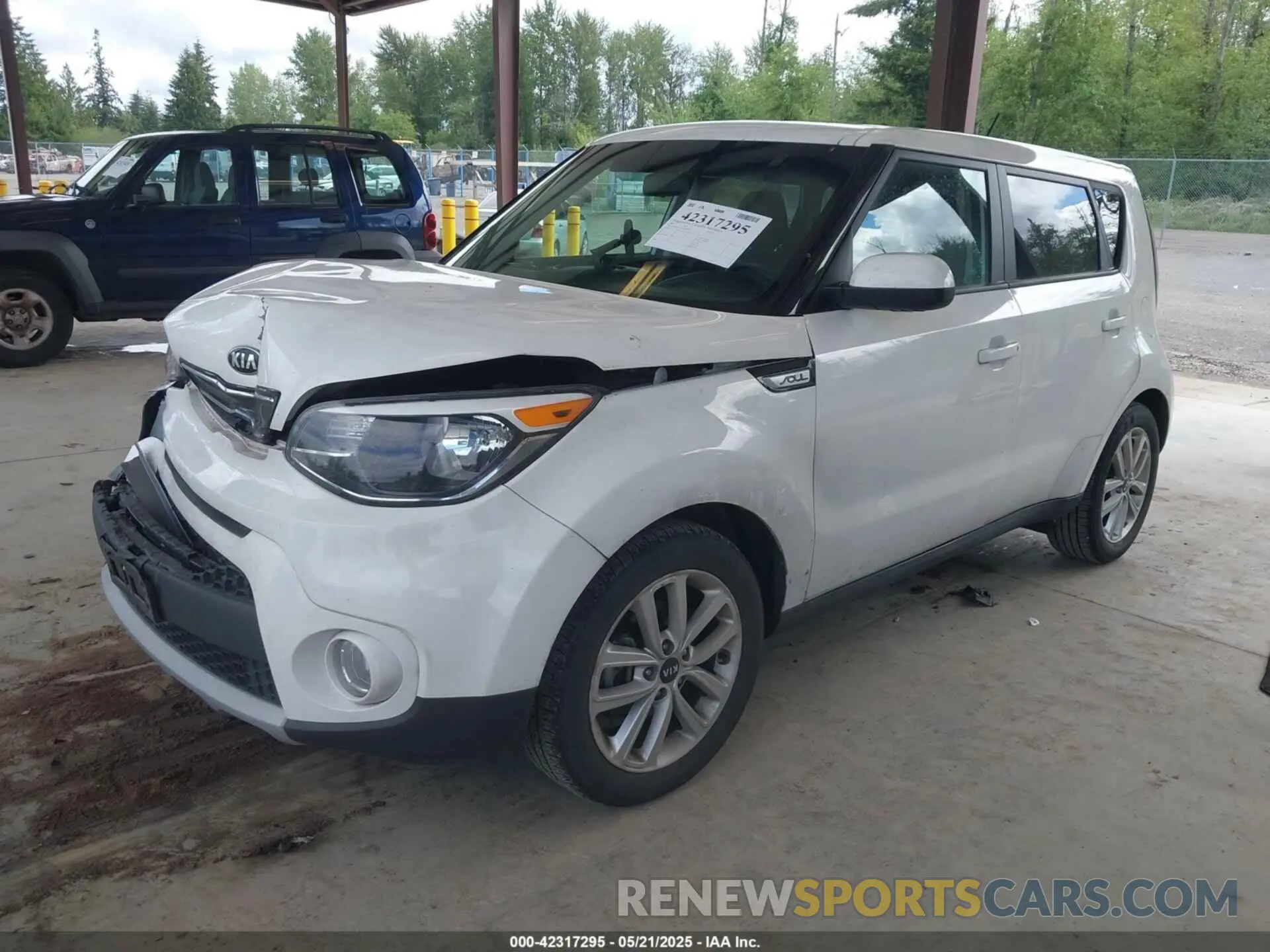 2 Photograph of a damaged car KNDJP3A55K7008018 KIA SOUL 2019
