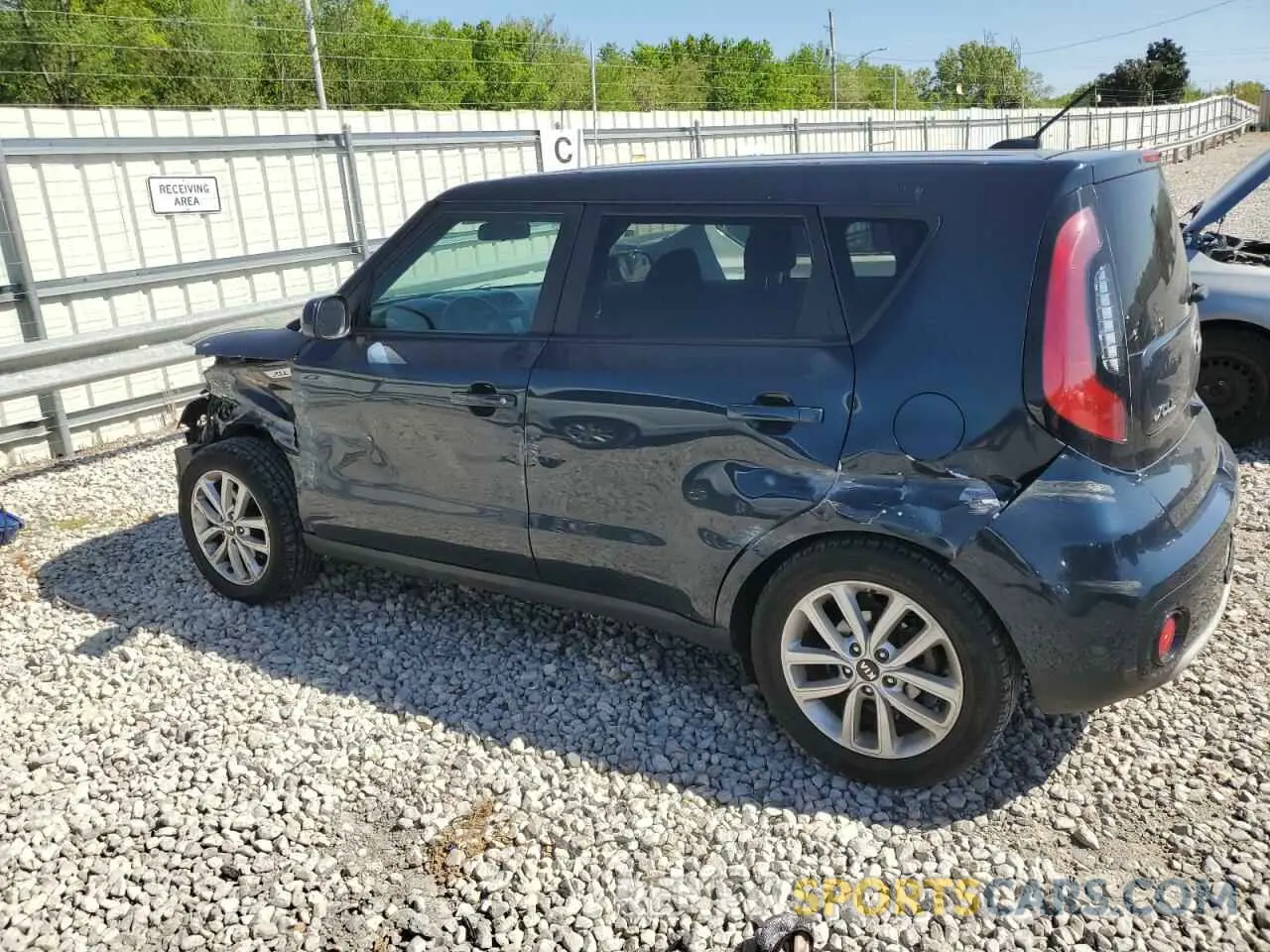 2 Photograph of a damaged car KNDJP3A55K7672559 KIA SOUL 2019