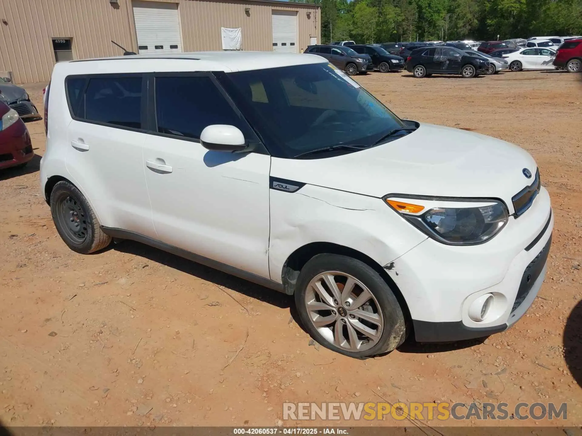 1 Photograph of a damaged car KNDJP3A56K7673994 KIA SOUL 2019