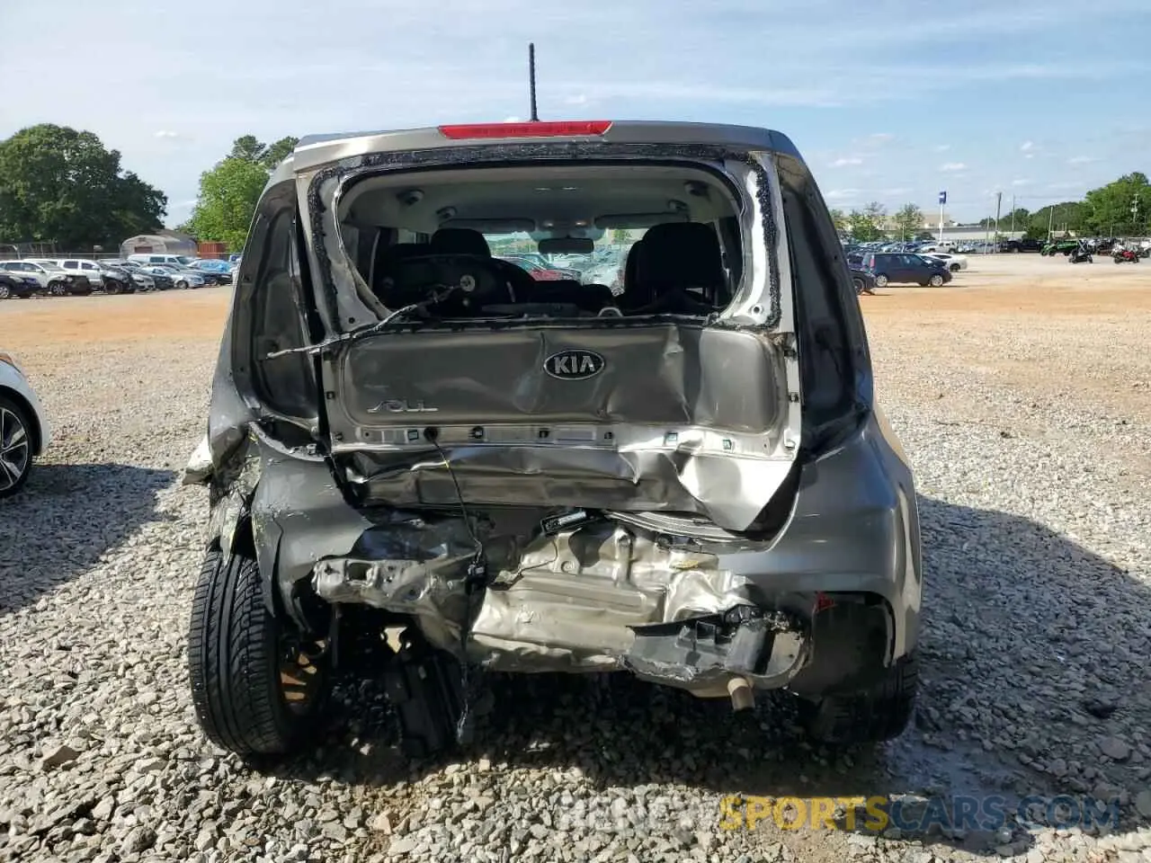6 Photograph of a damaged car KNDJP3A56K7697938 KIA SOUL 2019