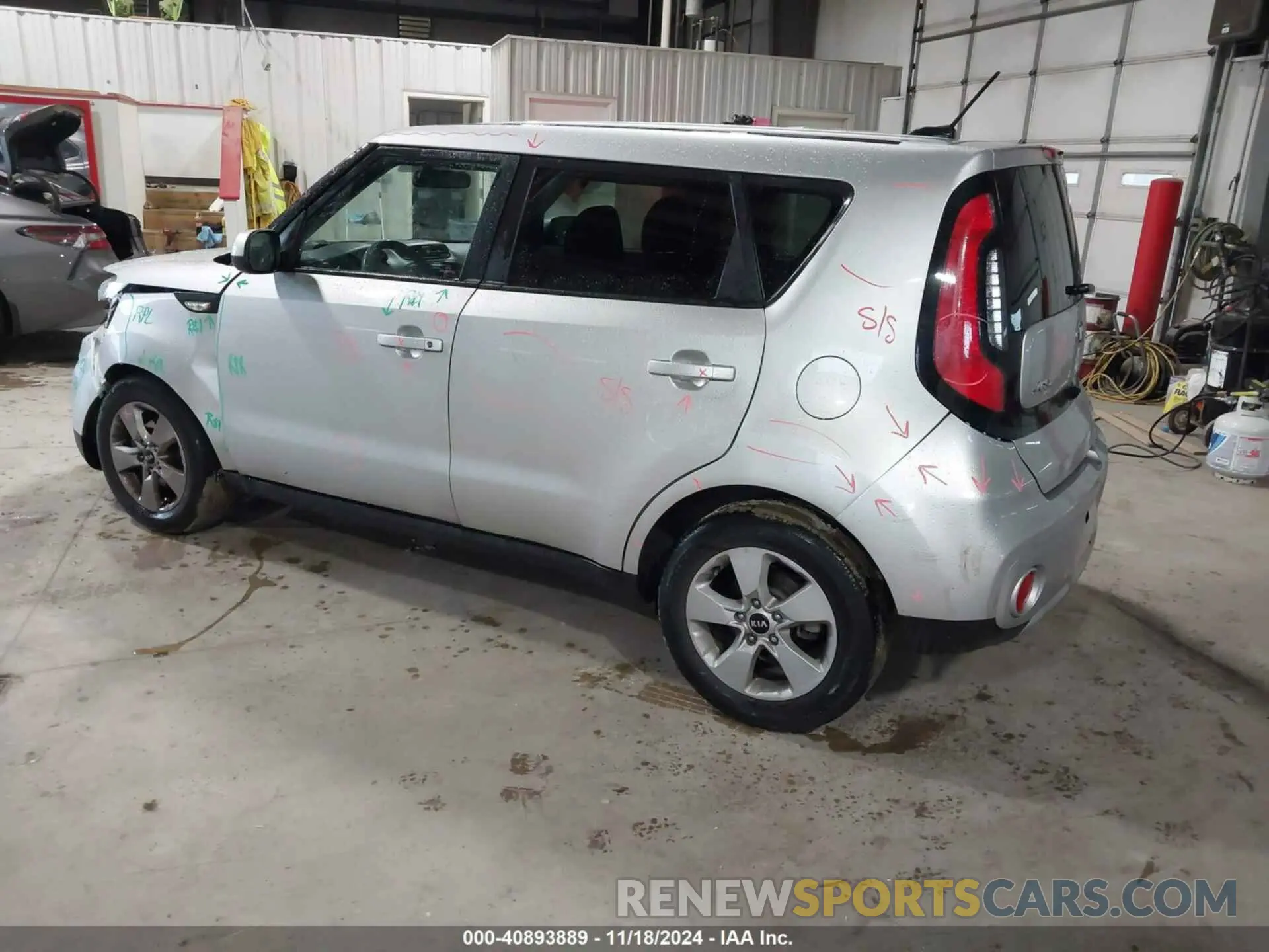 3 Photograph of a damaged car KNDJP3A56K7698796 KIA SOUL 2019