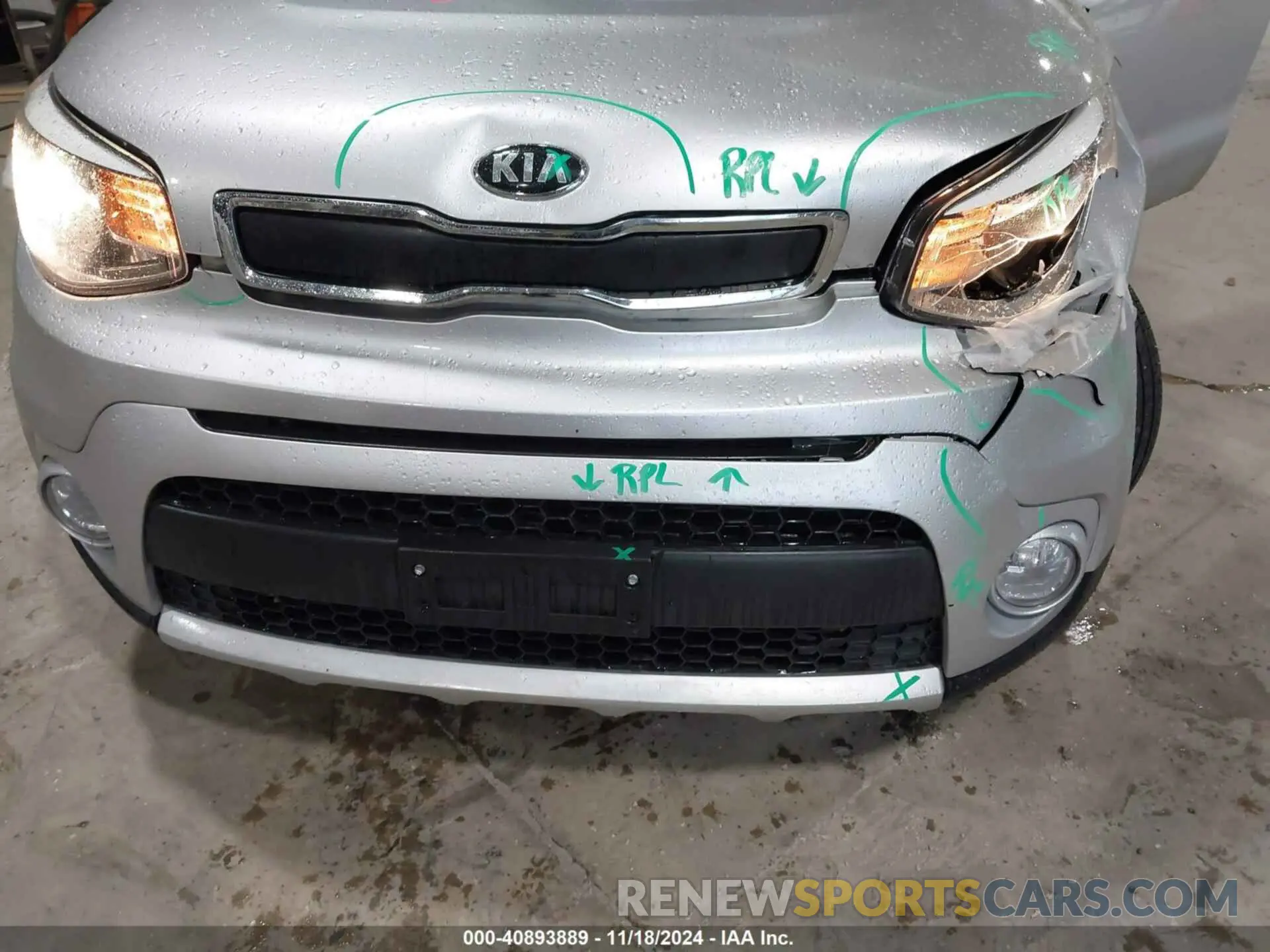 6 Photograph of a damaged car KNDJP3A56K7698796 KIA SOUL 2019