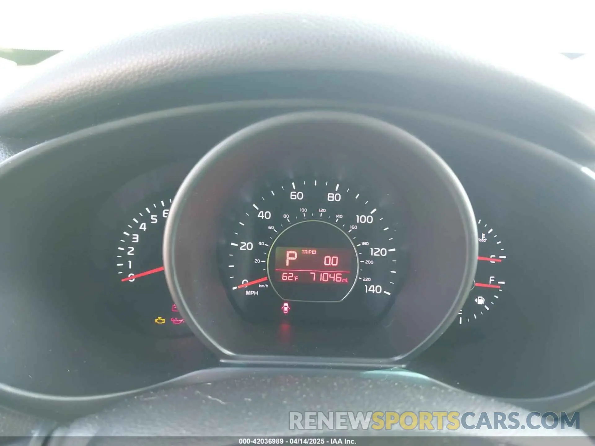 7 Photograph of a damaged car KNDJP3A56K7908782 KIA SOUL 2019