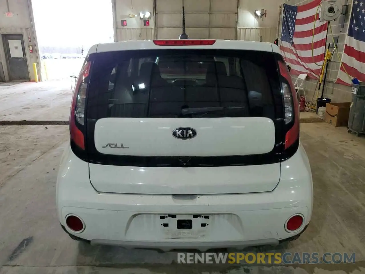 6 Photograph of a damaged car KNDJP3A56K7918289 KIA SOUL 2019