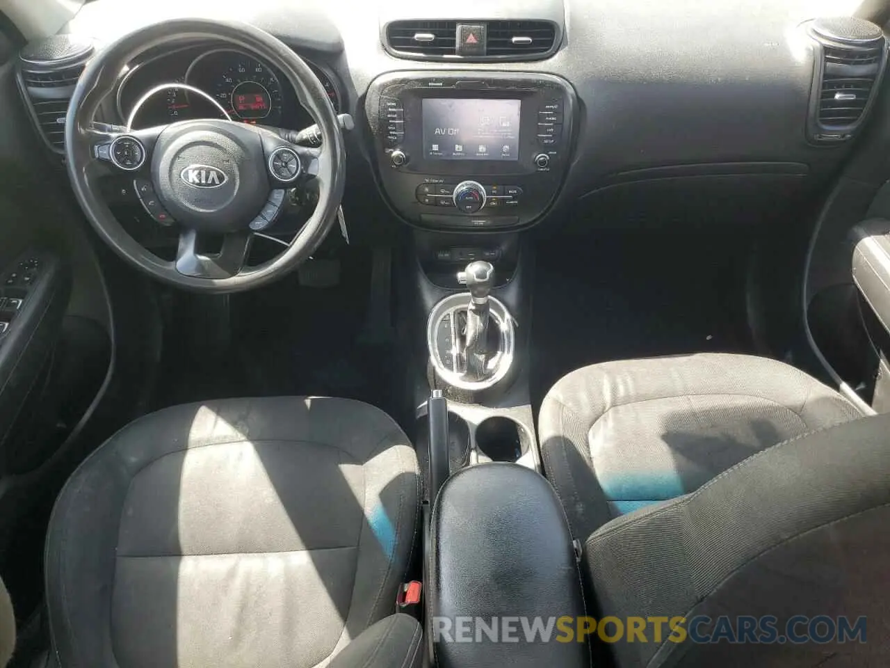 8 Photograph of a damaged car KNDJP3A57K7003015 KIA SOUL 2019