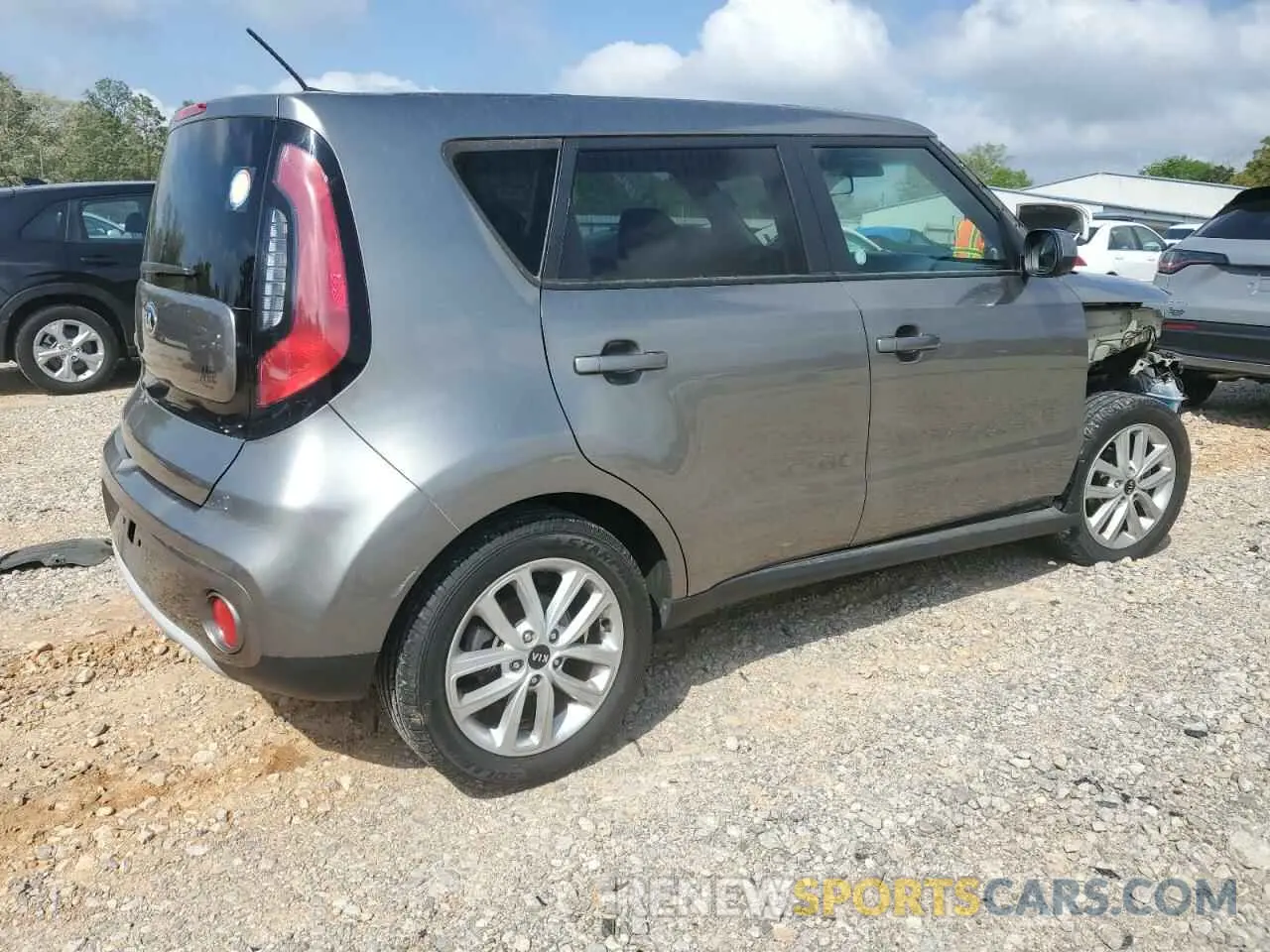 3 Photograph of a damaged car KNDJP3A57K7633021 KIA SOUL 2019