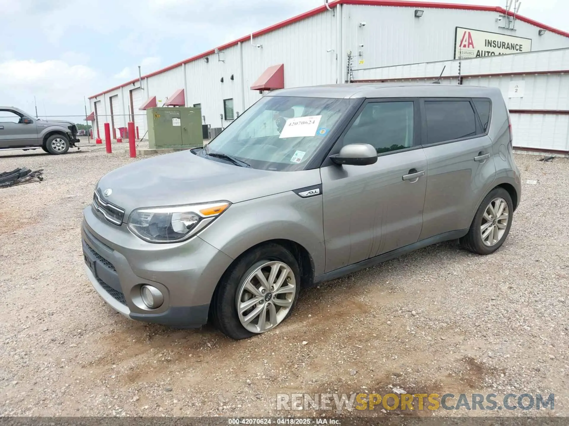 2 Photograph of a damaged car KNDJP3A58K7021748 KIA SOUL 2019