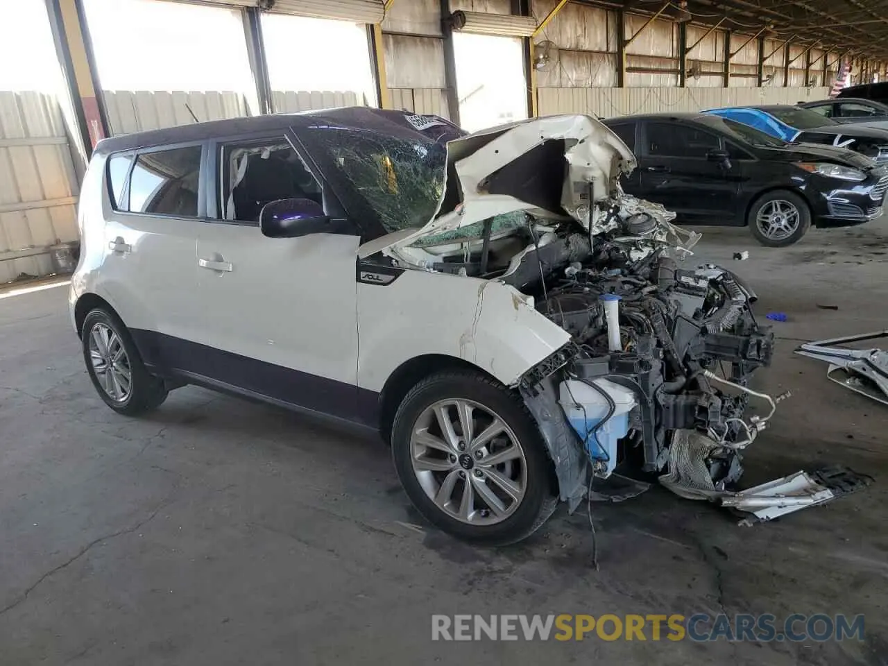 4 Photograph of a damaged car KNDJP3A58K7650331 KIA SOUL 2019