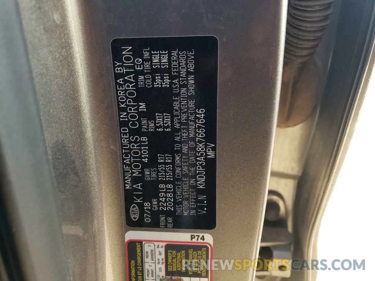 12 Photograph of a damaged car KNDJP3A58K7667646 KIA SOUL 2019