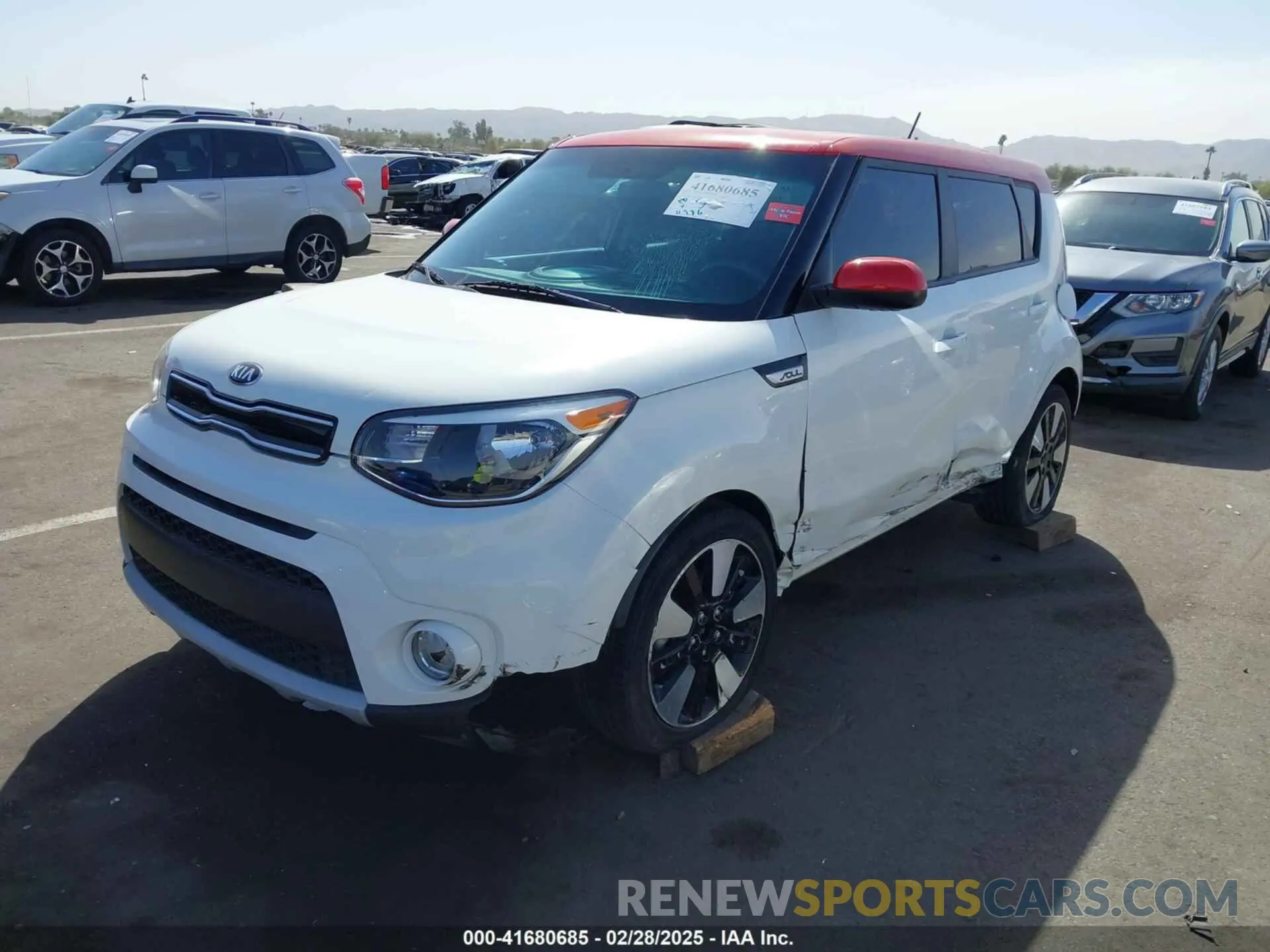 2 Photograph of a damaged car KNDJP3A58K7679716 KIA SOUL 2019