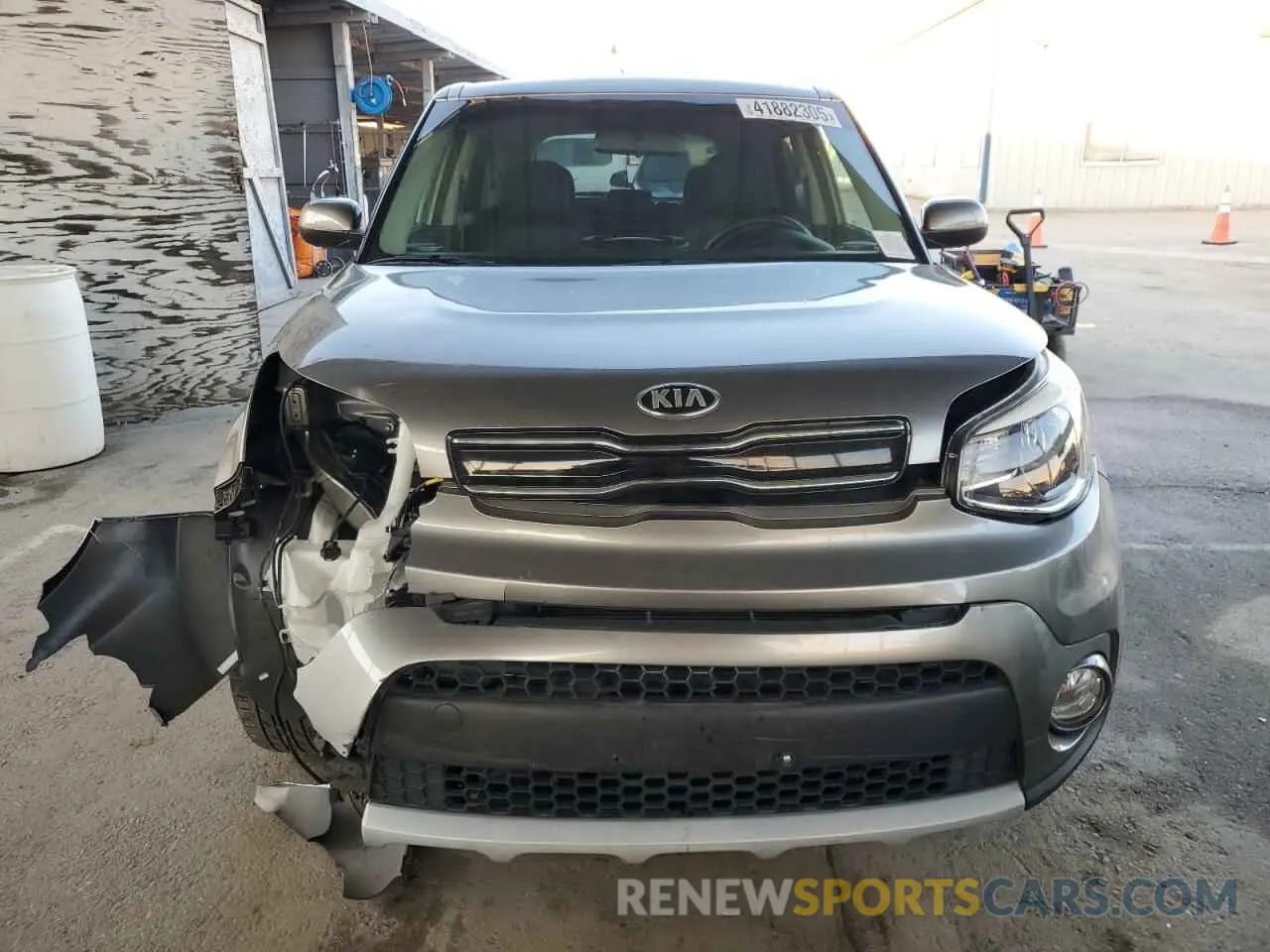5 Photograph of a damaged car KNDJP3A58K7697360 KIA SOUL 2019