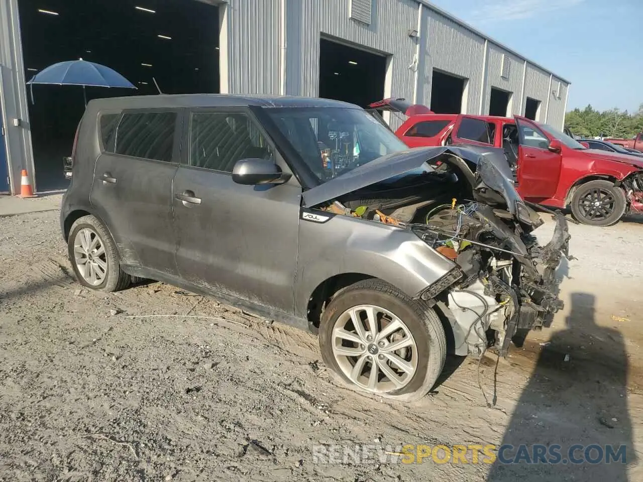 4 Photograph of a damaged car KNDJP3A58K7699481 KIA SOUL 2019