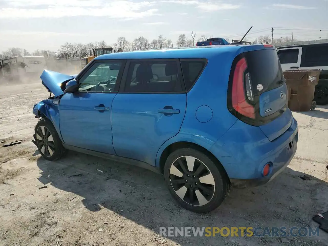 2 Photograph of a damaged car KNDJP3A59K7646613 KIA SOUL 2019