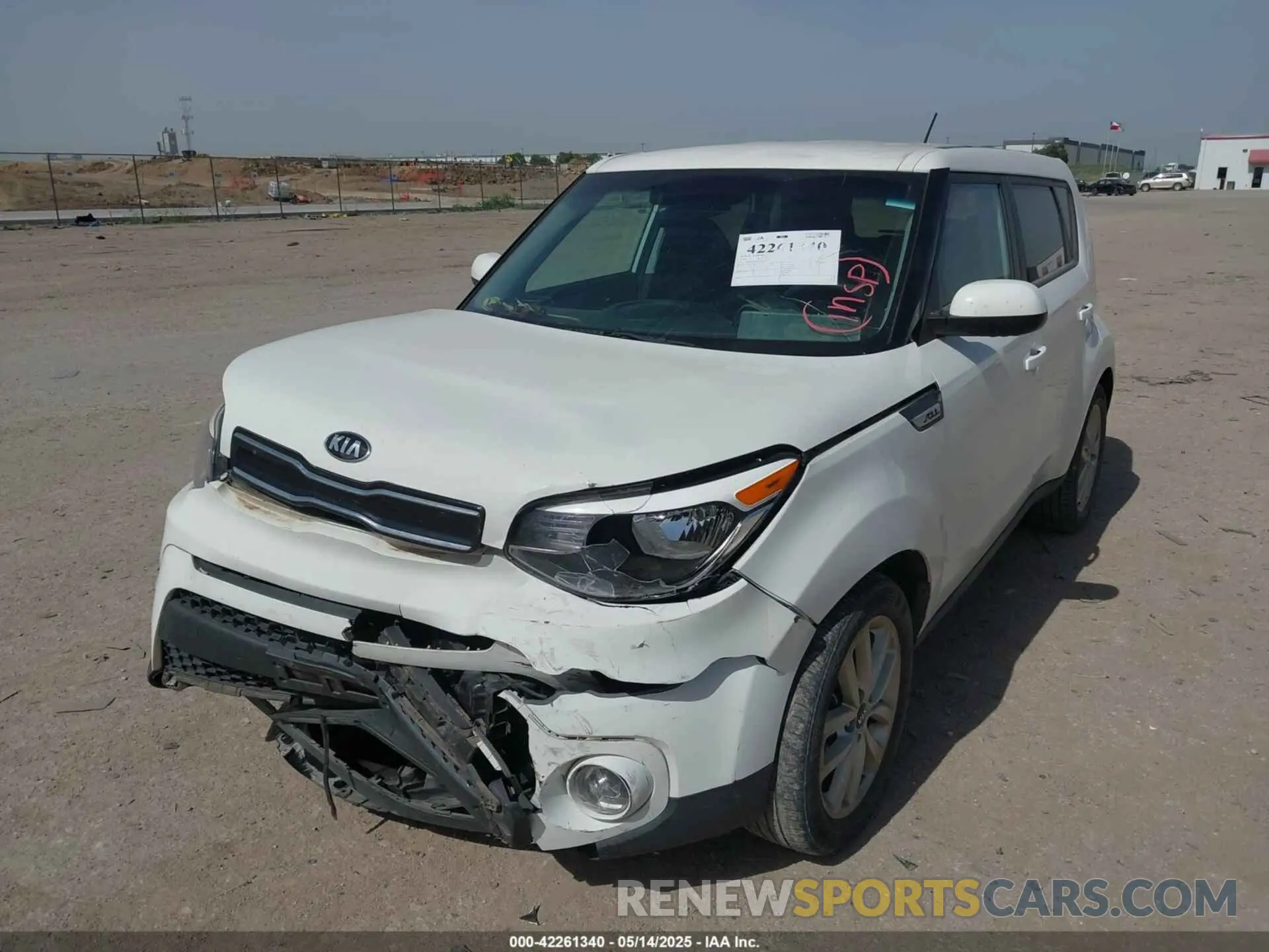 2 Photograph of a damaged car KNDJP3A59K7698145 KIA SOUL 2019