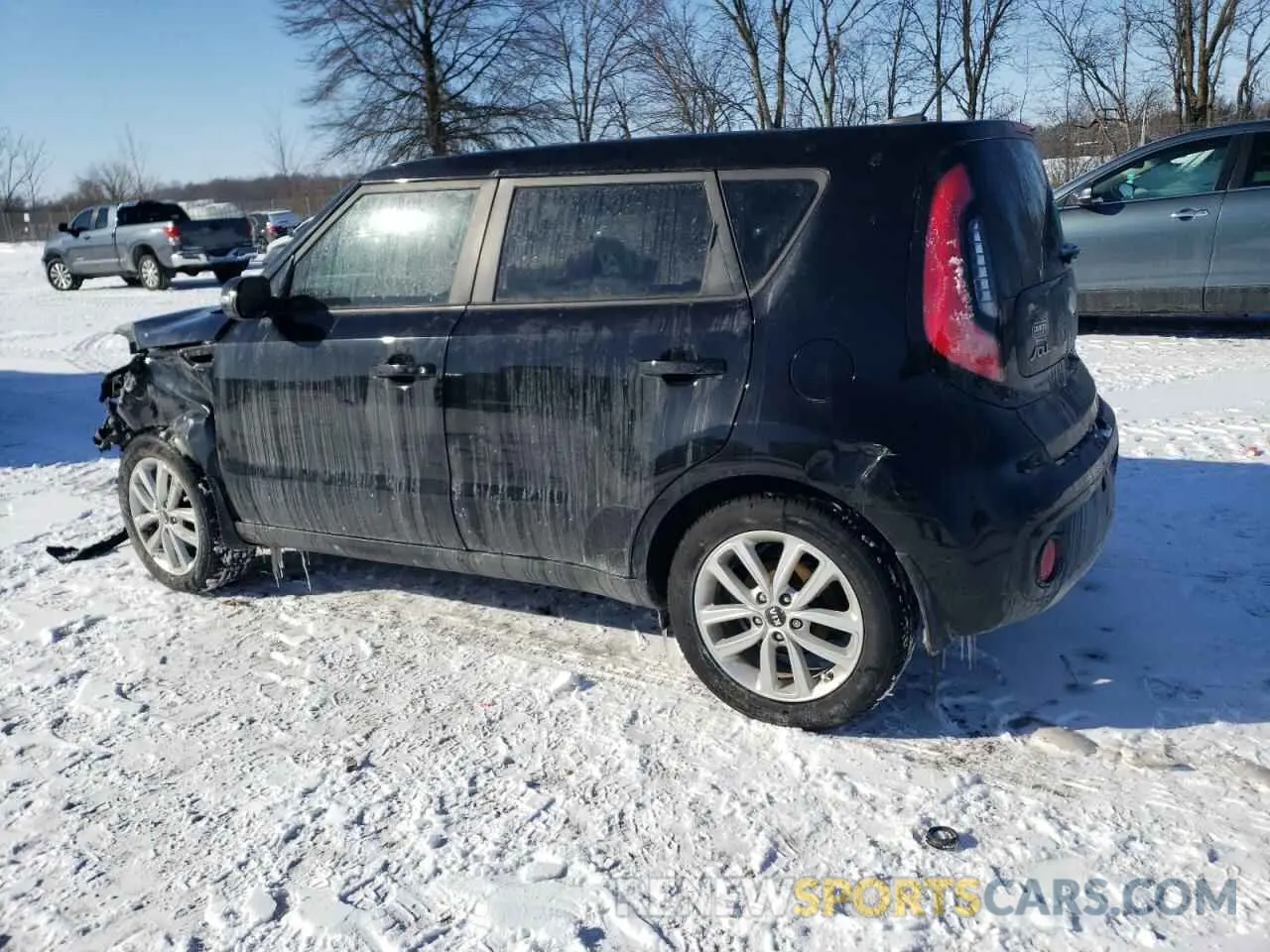 2 Photograph of a damaged car KNDJP3A59K7915015 KIA SOUL 2019