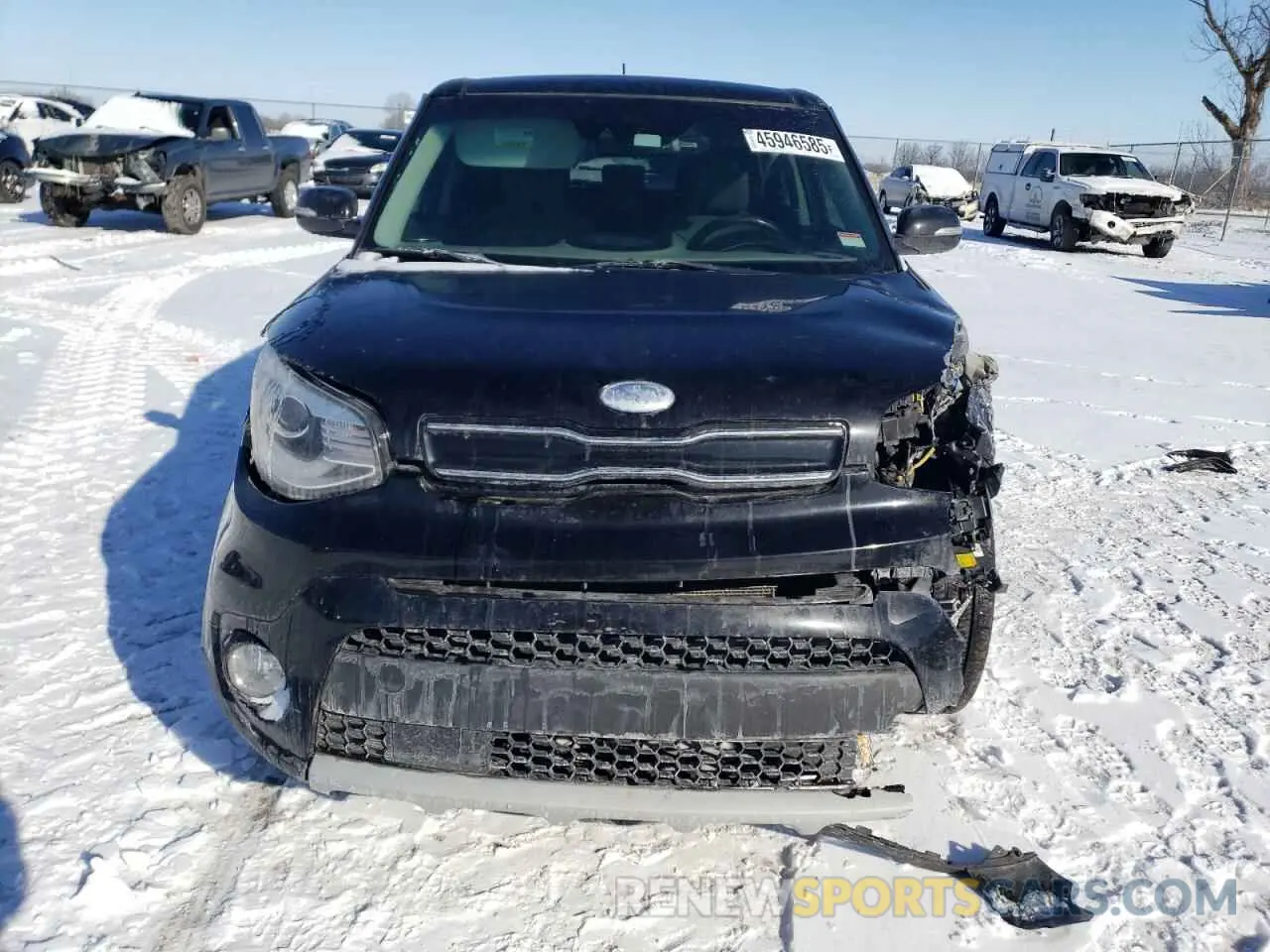 5 Photograph of a damaged car KNDJP3A59K7915015 KIA SOUL 2019