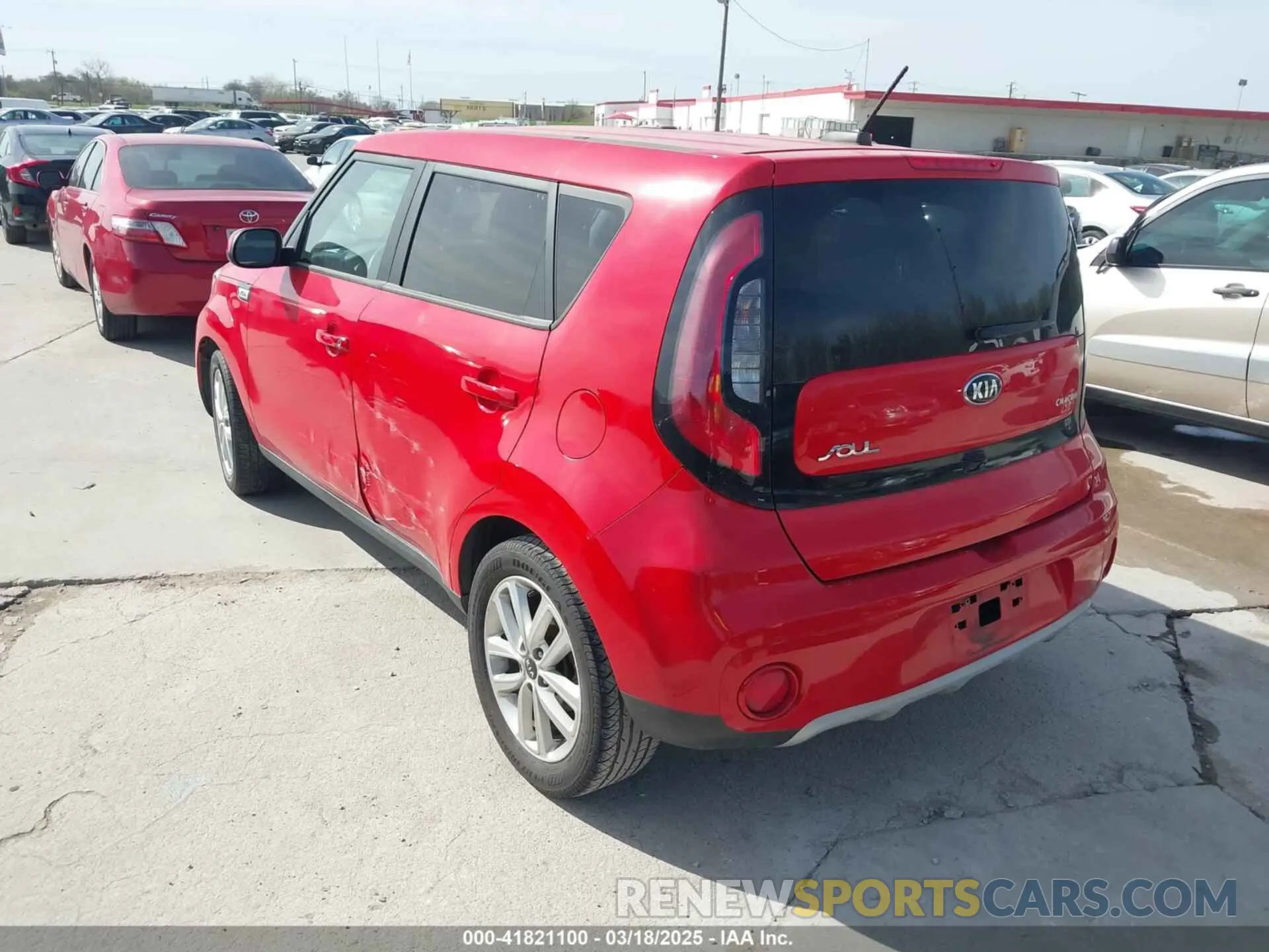 3 Photograph of a damaged car KNDJP3A5XK7021928 KIA SOUL 2019