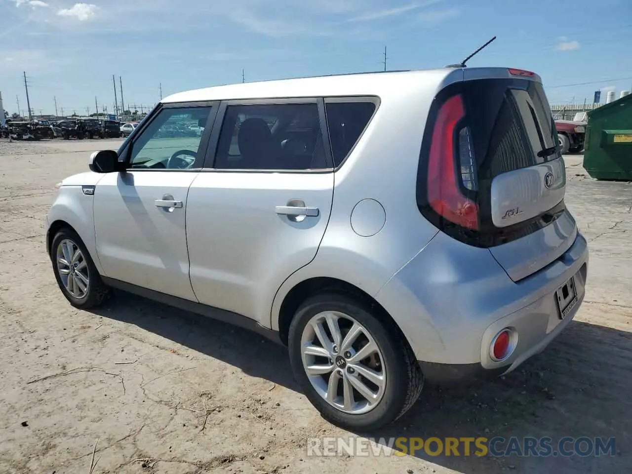 2 Photograph of a damaged car KNDJP3A5XK7677319 KIA SOUL 2019
