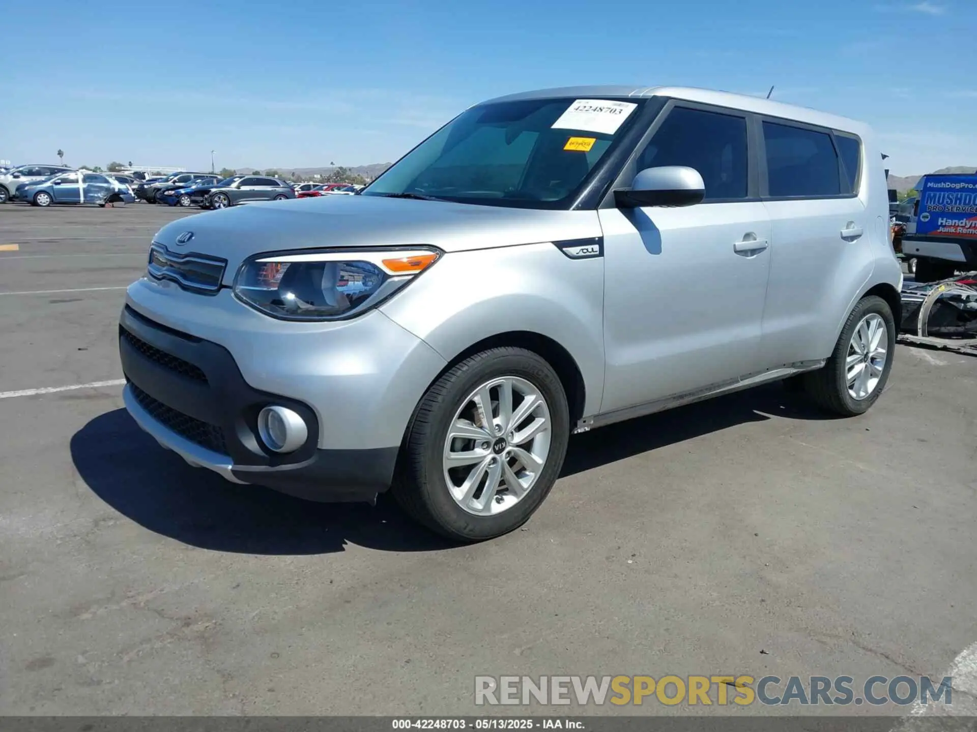2 Photograph of a damaged car KNDJP3A5XK7691270 KIA SOUL 2019
