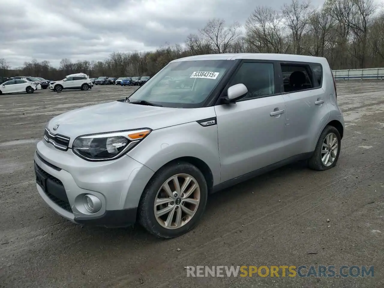 1 Photograph of a damaged car KNDJP3A5XK7698879 KIA SOUL 2019