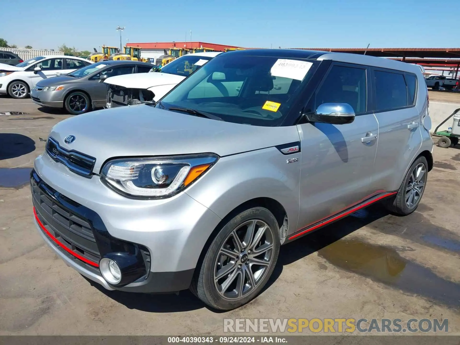 2 Photograph of a damaged car KNDJX3AA1K7694426 KIA SOUL 2019