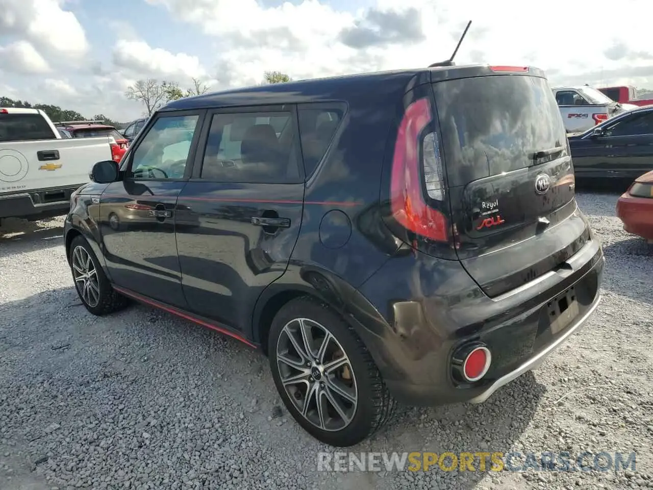 2 Photograph of a damaged car KNDJX3AA9K7674425 KIA SOUL 2019