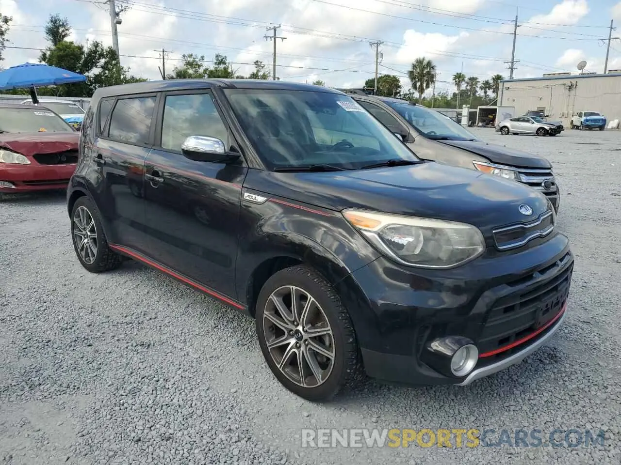 4 Photograph of a damaged car KNDJX3AA9K7674425 KIA SOUL 2019