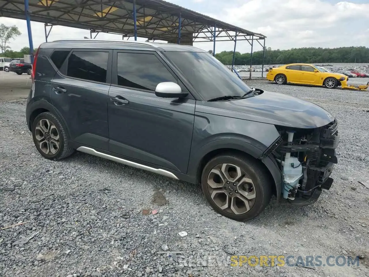 4 Photograph of a damaged car KNDJ23AU0L7007172 KIA SOUL 2020