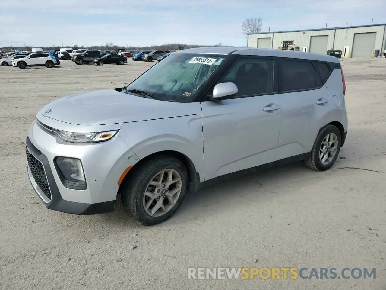 1 Photograph of a damaged car KNDJ23AU0L7021640 KIA SOUL 2020