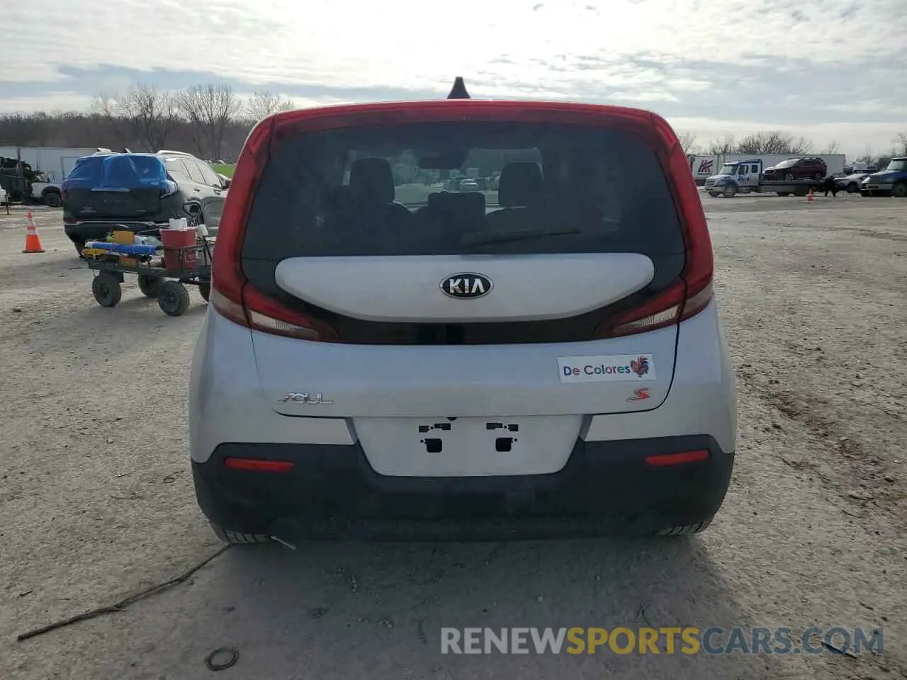6 Photograph of a damaged car KNDJ23AU0L7021640 KIA SOUL 2020