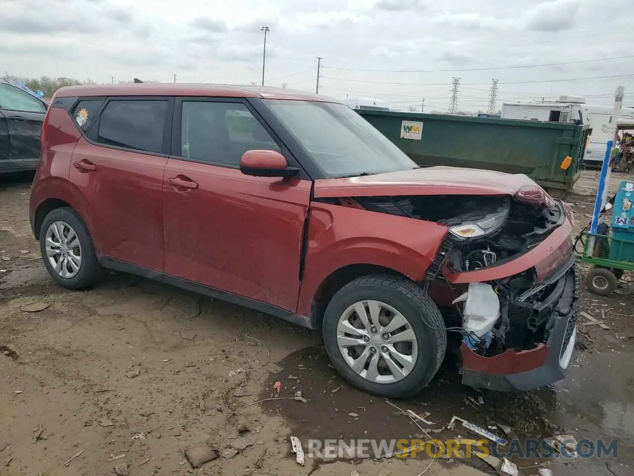 4 Photograph of a damaged car KNDJ23AU0L7051883 KIA SOUL 2020
