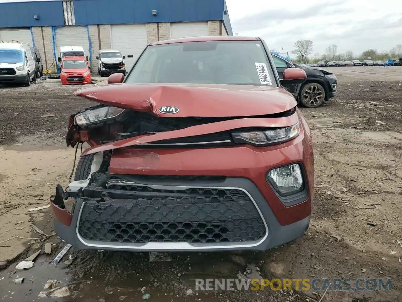 5 Photograph of a damaged car KNDJ23AU0L7051883 KIA SOUL 2020