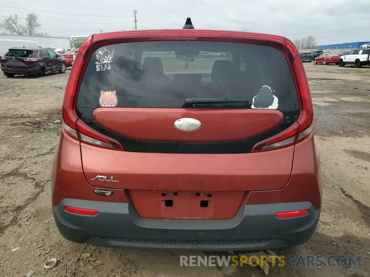 6 Photograph of a damaged car KNDJ23AU0L7051883 KIA SOUL 2020