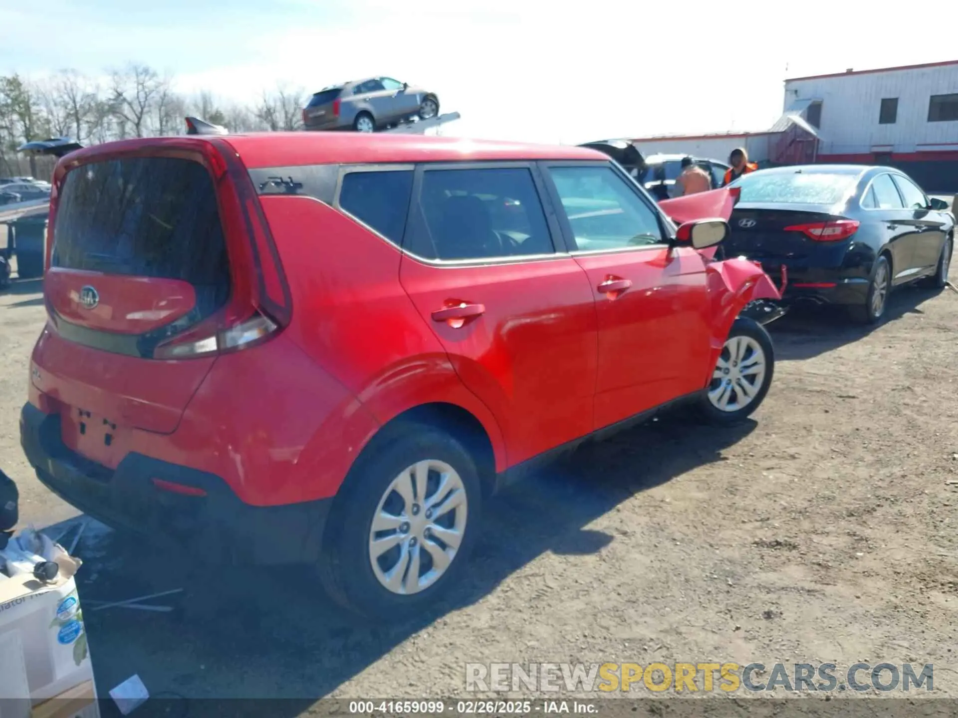4 Photograph of a damaged car KNDJ23AU0L7054511 KIA SOUL 2020