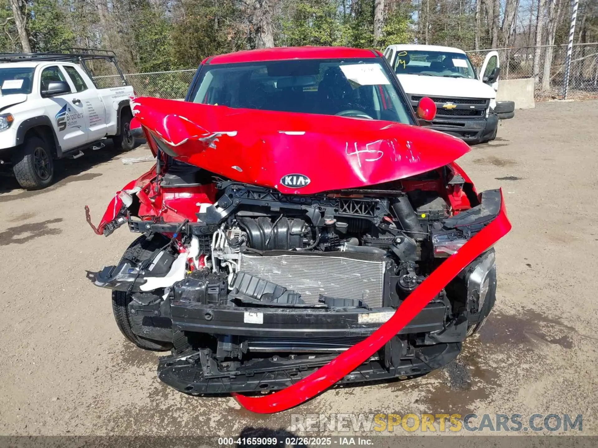 6 Photograph of a damaged car KNDJ23AU0L7054511 KIA SOUL 2020