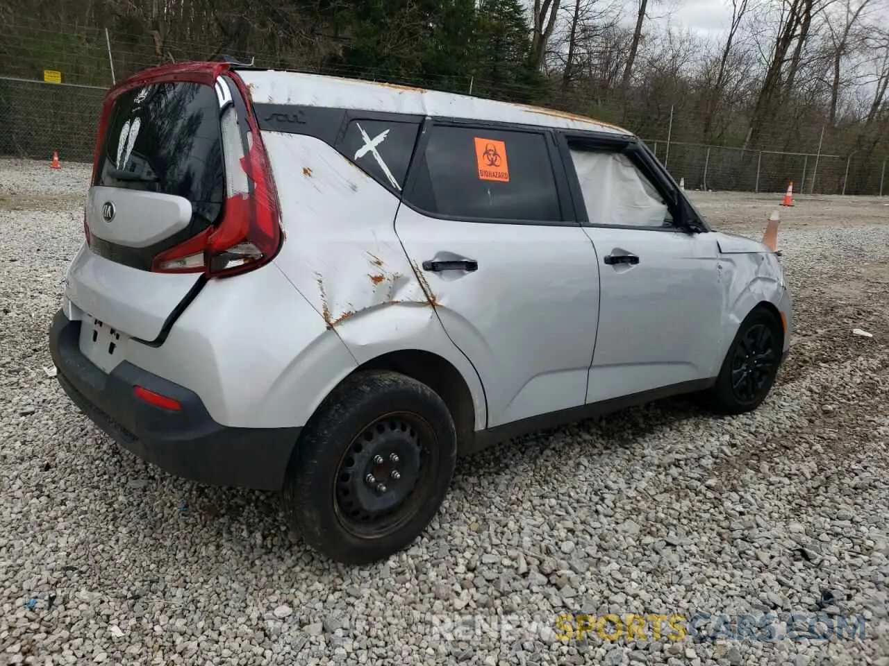 3 Photograph of a damaged car KNDJ23AU0L7097259 KIA SOUL 2020