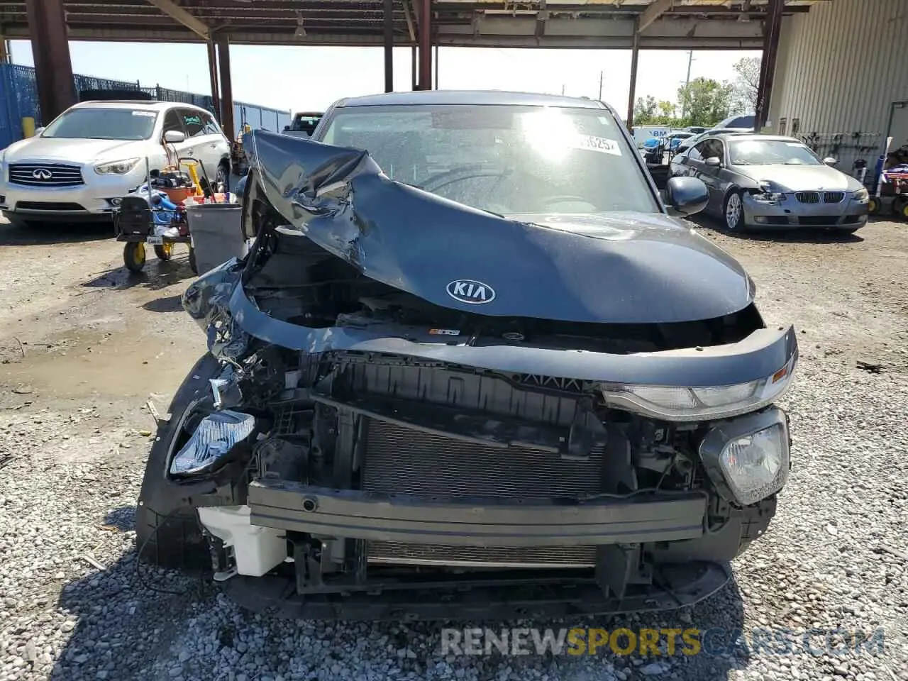 5 Photograph of a damaged car KNDJ23AU1L7038608 KIA SOUL 2020