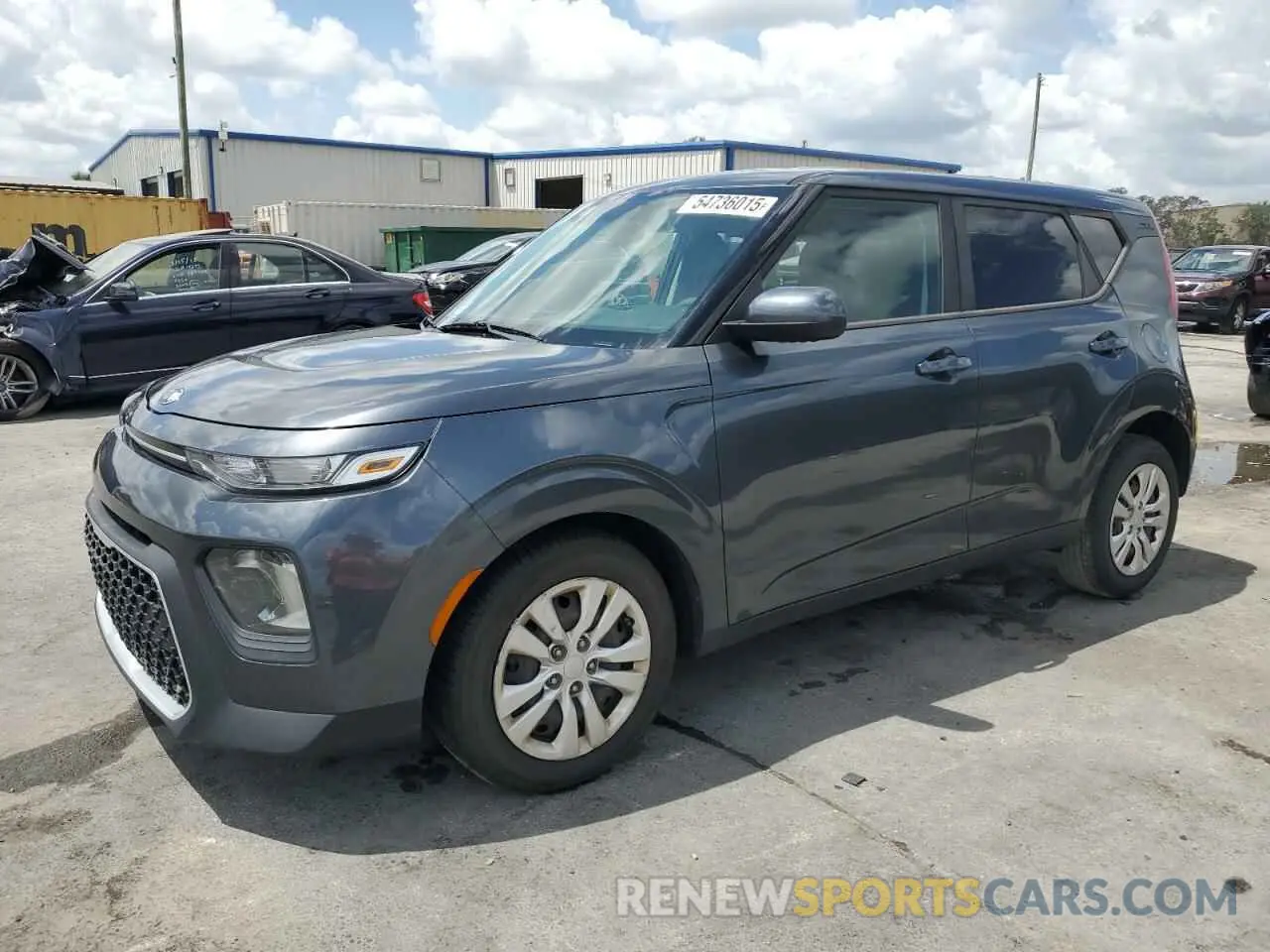 1 Photograph of a damaged car KNDJ23AU1L7053383 KIA SOUL 2020
