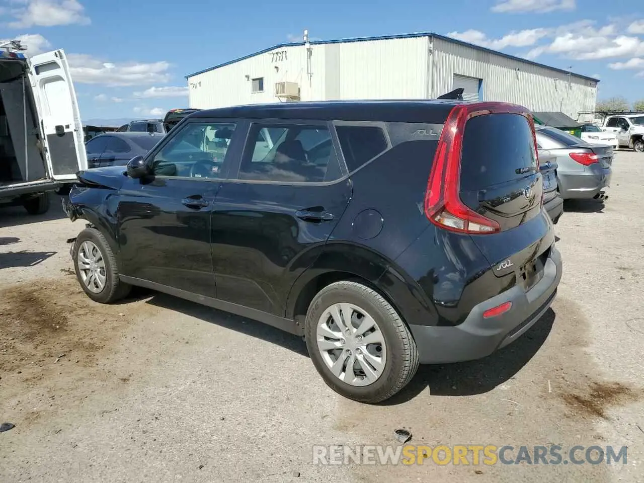 2 Photograph of a damaged car KNDJ23AU1L7062780 KIA SOUL 2020