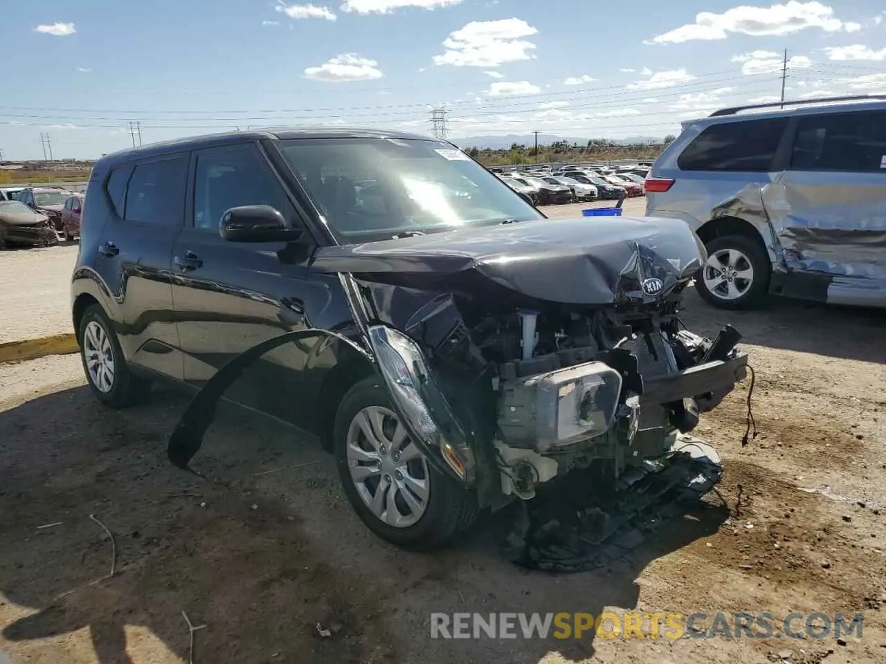 4 Photograph of a damaged car KNDJ23AU1L7062780 KIA SOUL 2020