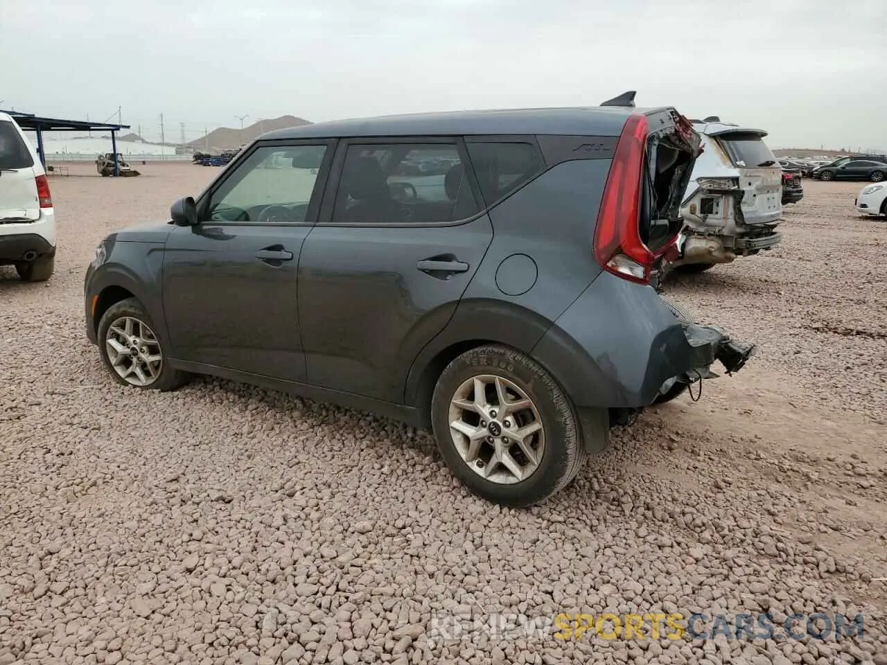 2 Photograph of a damaged car KNDJ23AU1L7064092 KIA SOUL 2020