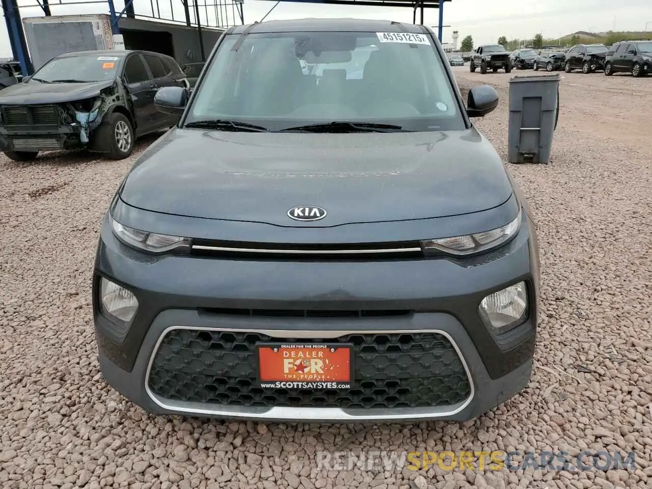 5 Photograph of a damaged car KNDJ23AU1L7064092 KIA SOUL 2020
