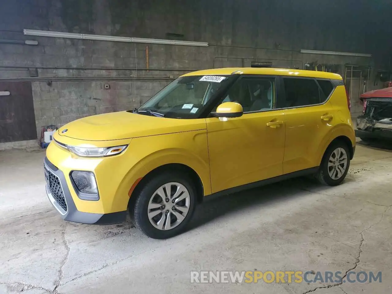 1 Photograph of a damaged car KNDJ23AU1L7078140 KIA SOUL 2020