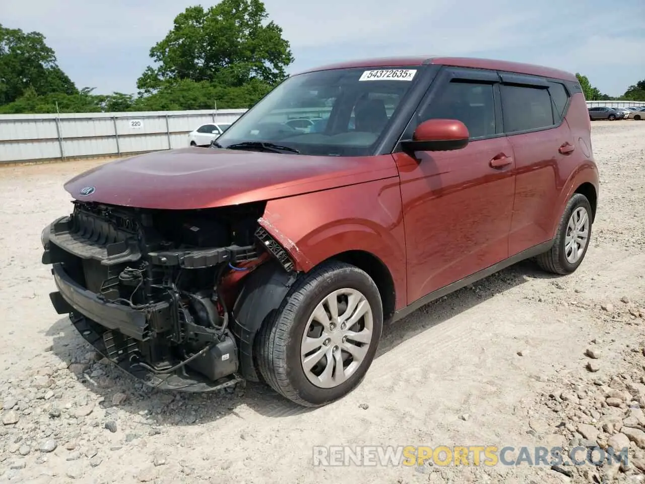 1 Photograph of a damaged car KNDJ23AU1L7094824 KIA SOUL 2020