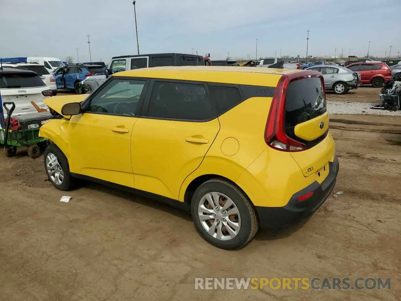 2 Photograph of a damaged car KNDJ23AU1L7100931 KIA SOUL 2020