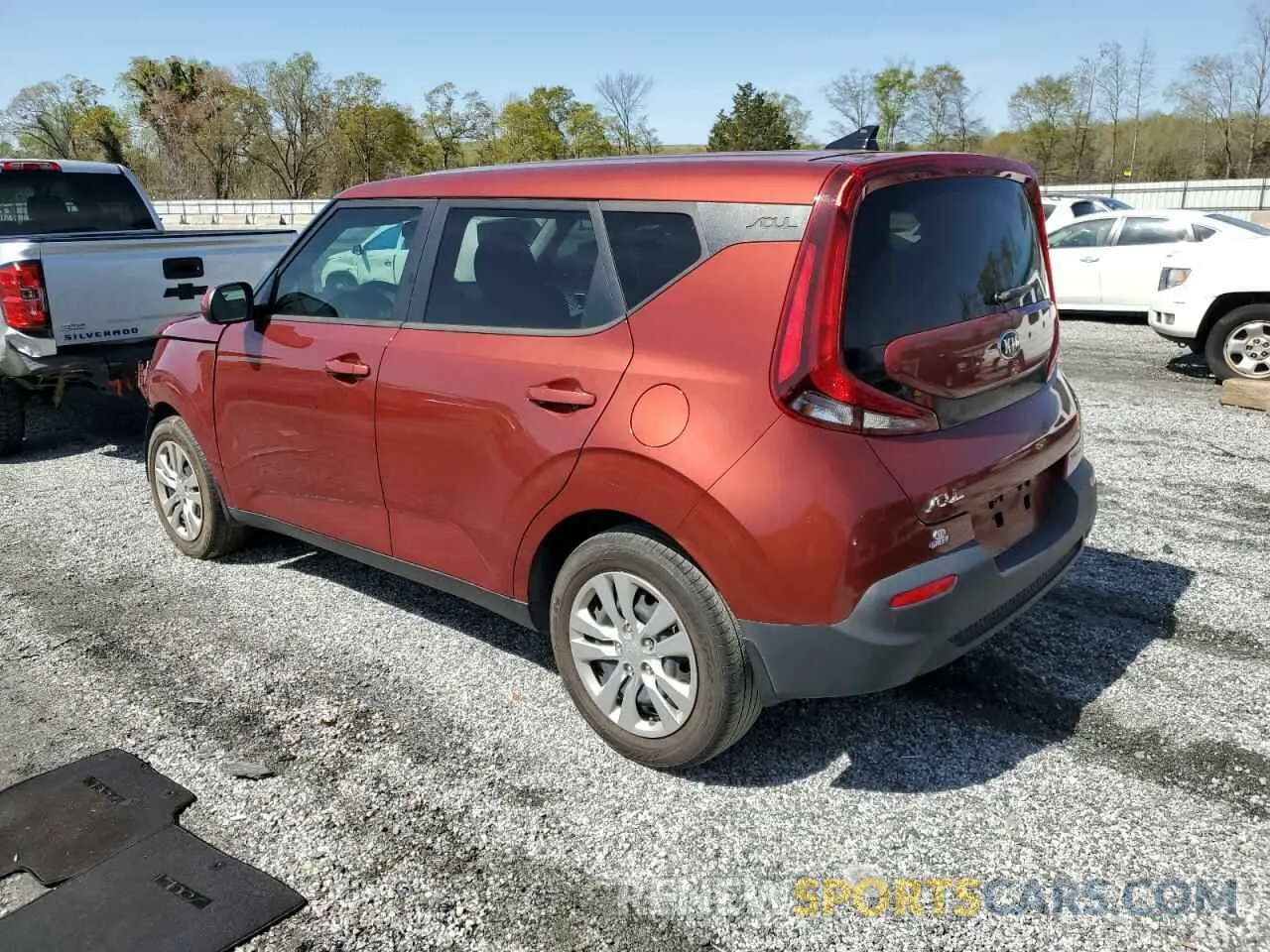 2 Photograph of a damaged car KNDJ23AU1L7103179 KIA SOUL 2020